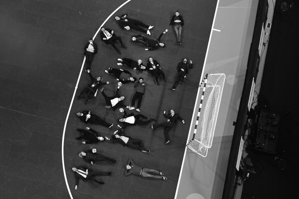 Als Event transport manager voor de UEFA in het managementteam van Futsal Euro 2022